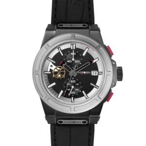Otto Chrono Silver Matt Black - WatchWave