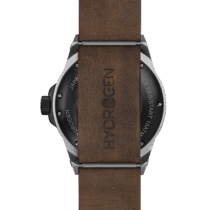Vento Silver Black Leather - WatchWave